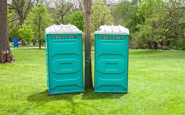 long-term porta potties should be serviced on a regular basis, typically once a week, to ensure cleanliness and functionality